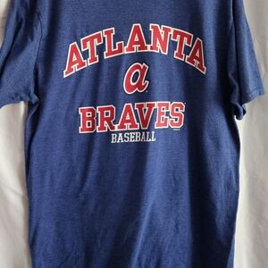 Genuine Merchandise Kids Blue Atlanta Braves Tee